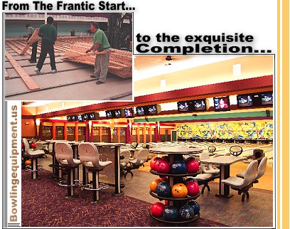 Deliver turnkey bowling centers
